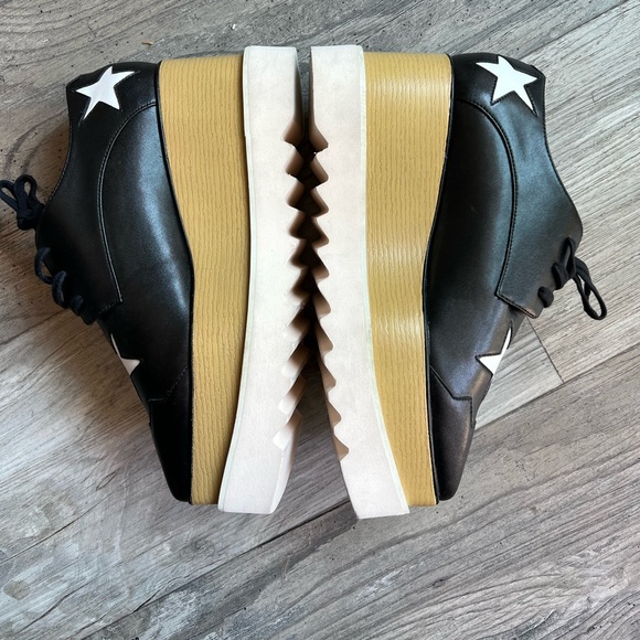 Stella McCartney Elyse Star Platform Wedge Shoes - Picture 3 of 10